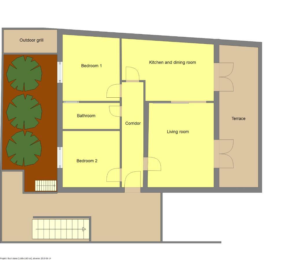 Vesna - Your Best Choice - 80 M From Beach Zaton  Eksteriør bilde